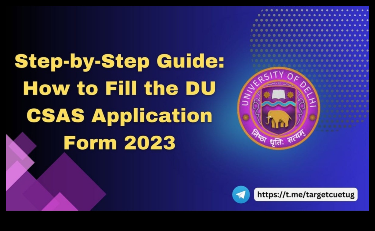 how to apply for admission in du